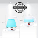 Chaleira Elétrica Dobrável De Silicone Portátil Para Viagens