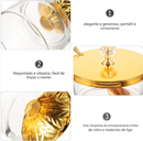 Recipiente De Vidro Para Condimento Luxo