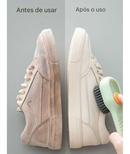 Escova Multiuso Com Dispenser Reservatório Limpa Tênis