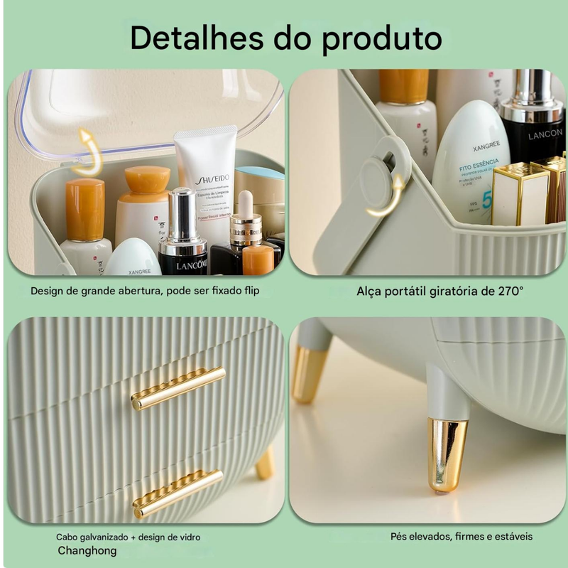 Organizador De Maquiagem e Cosméticos Nordic Design