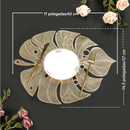 Jogos Americanos De Vinil Em Formato De Folha