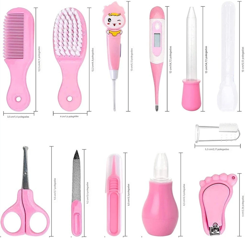 Kit De Higiene Infantil 13 Peças