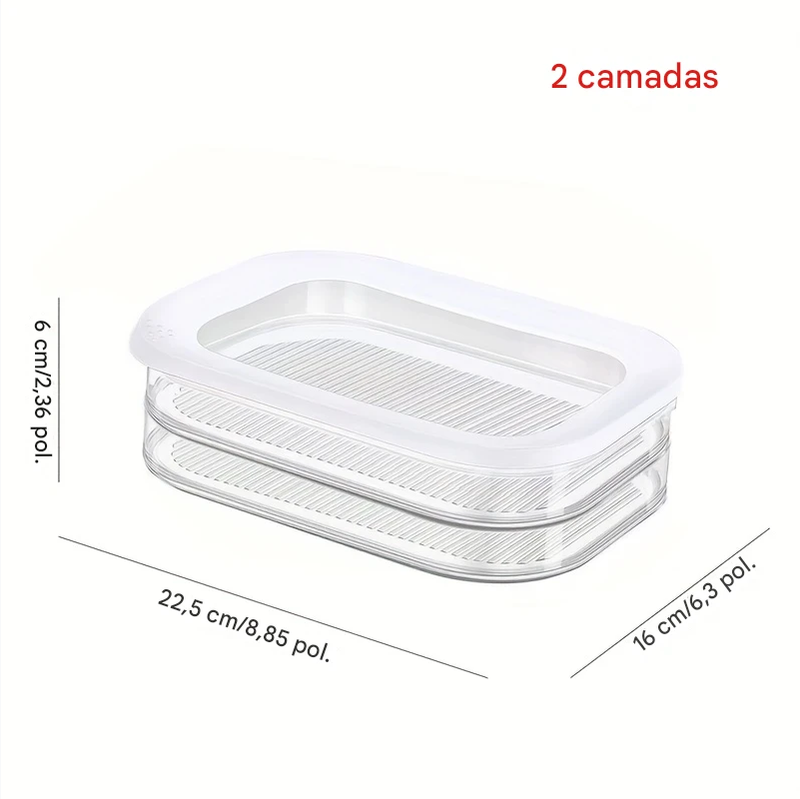 Recipiente De Armazenamento Para Frios