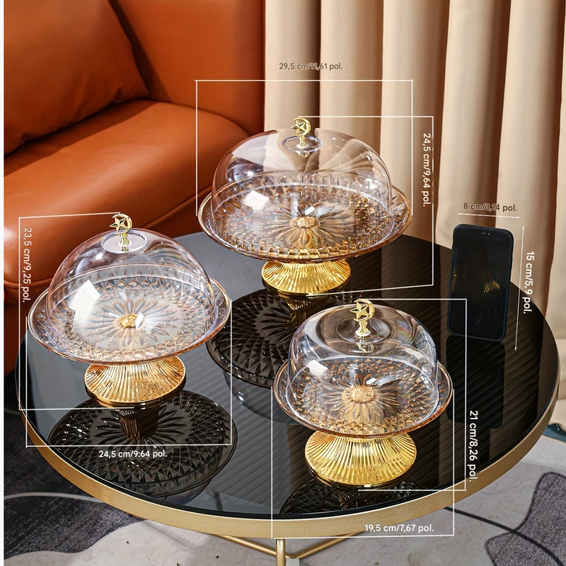 Conjunto De Bandeja De Exposição De Estilo Nórdico Luxo