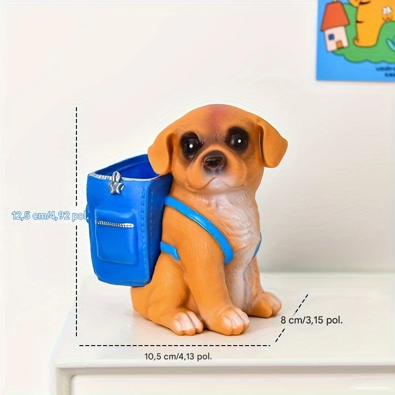 Suporte De Caneta Em Forma De Cachorro