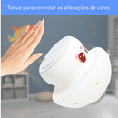 Mini Luminária Cogumelo Fofo Abajur Led Silicone