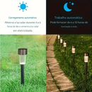 Kit 12 Luzes Solares de Jardim