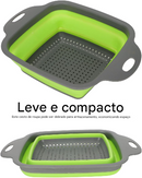 Escorredor Retrátil Multiuso Silicone