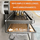 Prateleira Fixa Para Banheiro em Alumínio