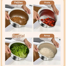 Escorredor De Arroz de Aço Inoxidável