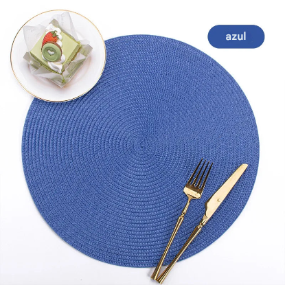 Sousplat Antiderrapante Redondo