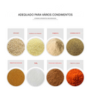 Porta Temperos em Aço Inoxidável