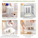 Coador de Iogurte Com Saco de Malha Extra Fina