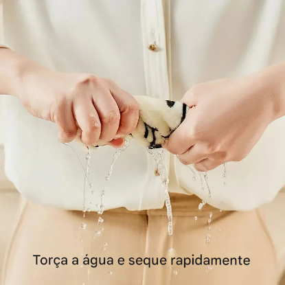 Toalha de Mão Pendurada para Banheiro